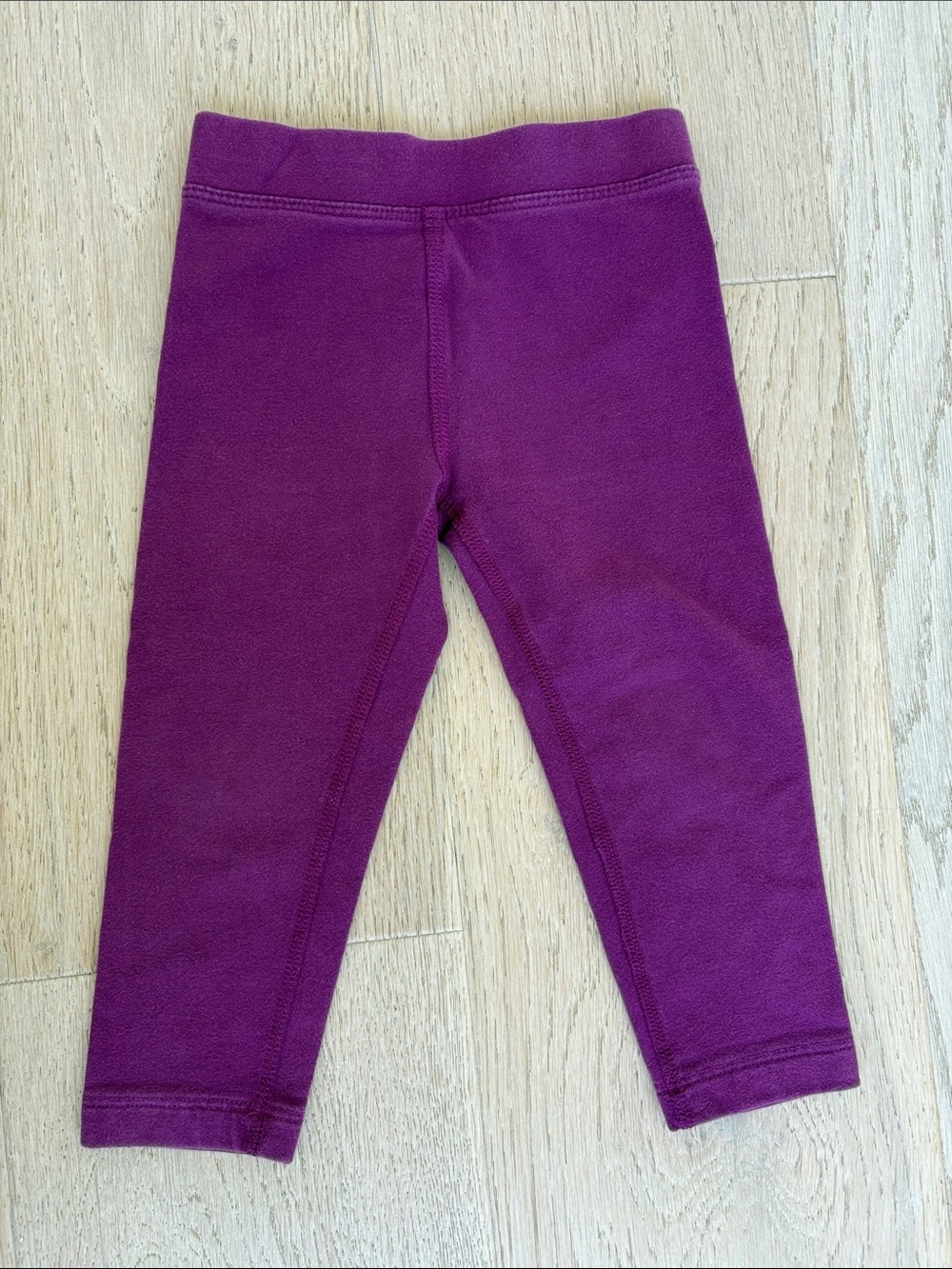 Primary Plum Fleece Leggings